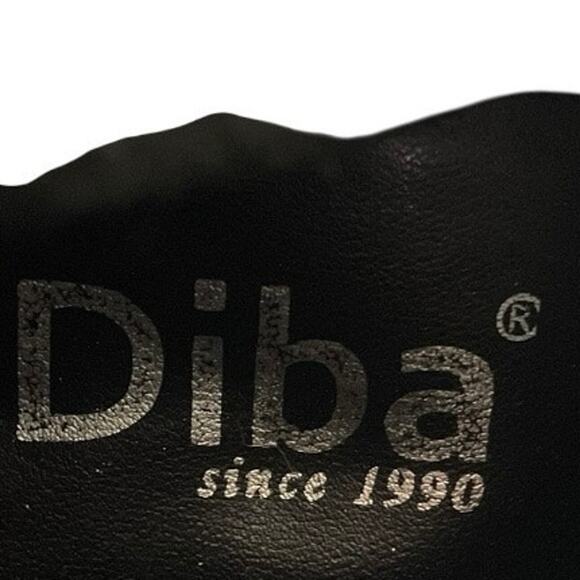 Diba Women’s Black Leather Ankle Boots Size-7.5M - Picture 7 of 9